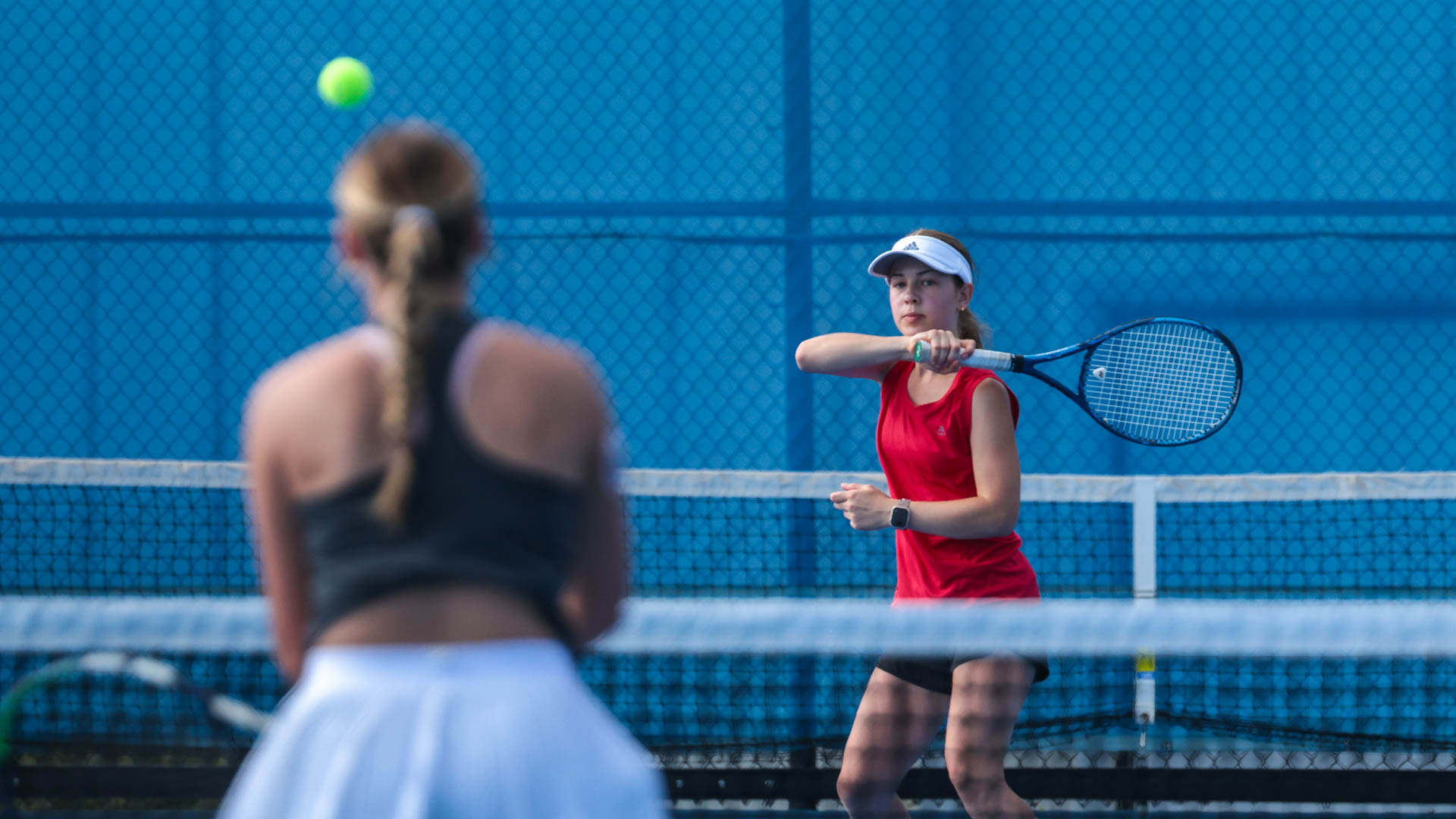 Lily Baldridge Lawrence girls tennis-1